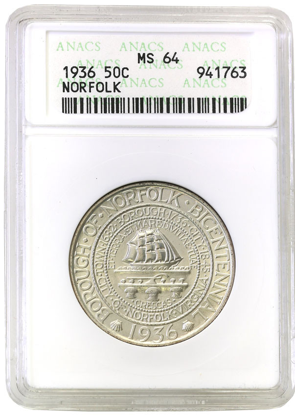 USA. 50 centów 1936 Norfolk